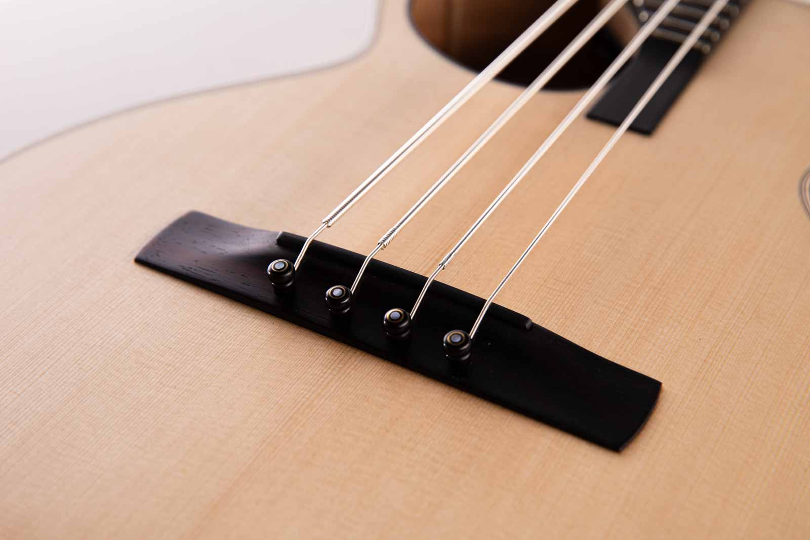 Strings over a spruce top